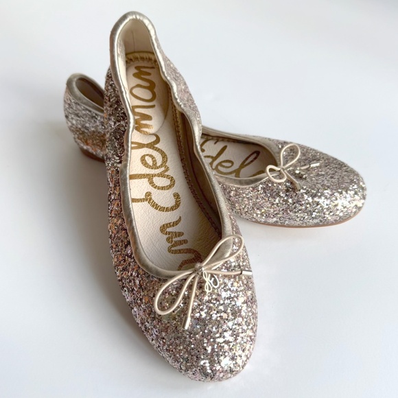 Sam Edelman Shoes - Sam Edelman Felicia Glitter Ballet Flats Women's Size 7